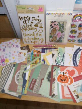 Papercrafting Stickers & Cards Bundle NWT